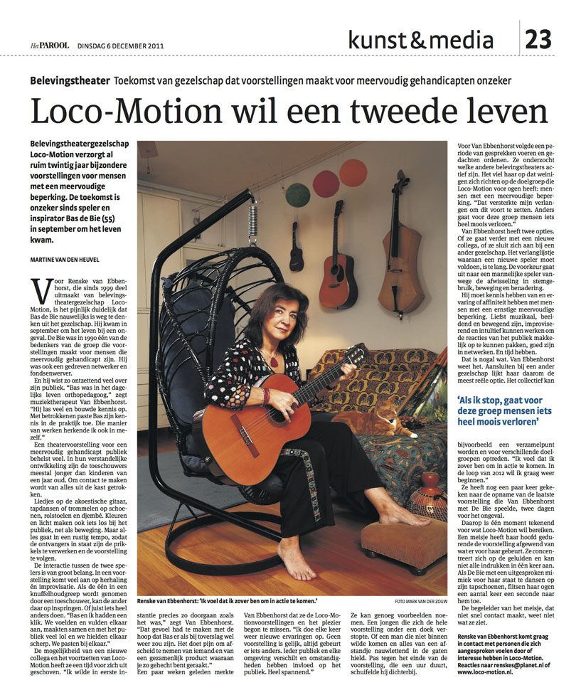 Artikel Parool van 6 december 2011